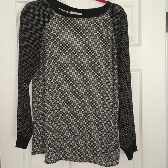 Loft Crew Neck Long Sleeve Shirt - Picture 1 of 4